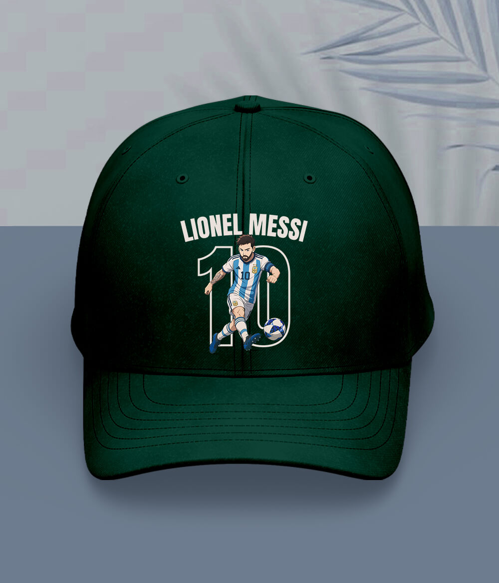 Lionel Messi Argentina Supporter Cap