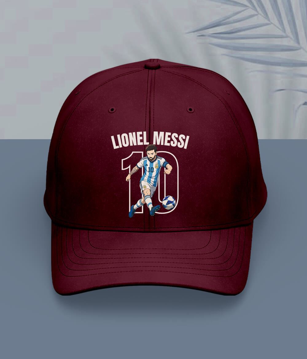Lionel Messi Argentina Supporter Cap