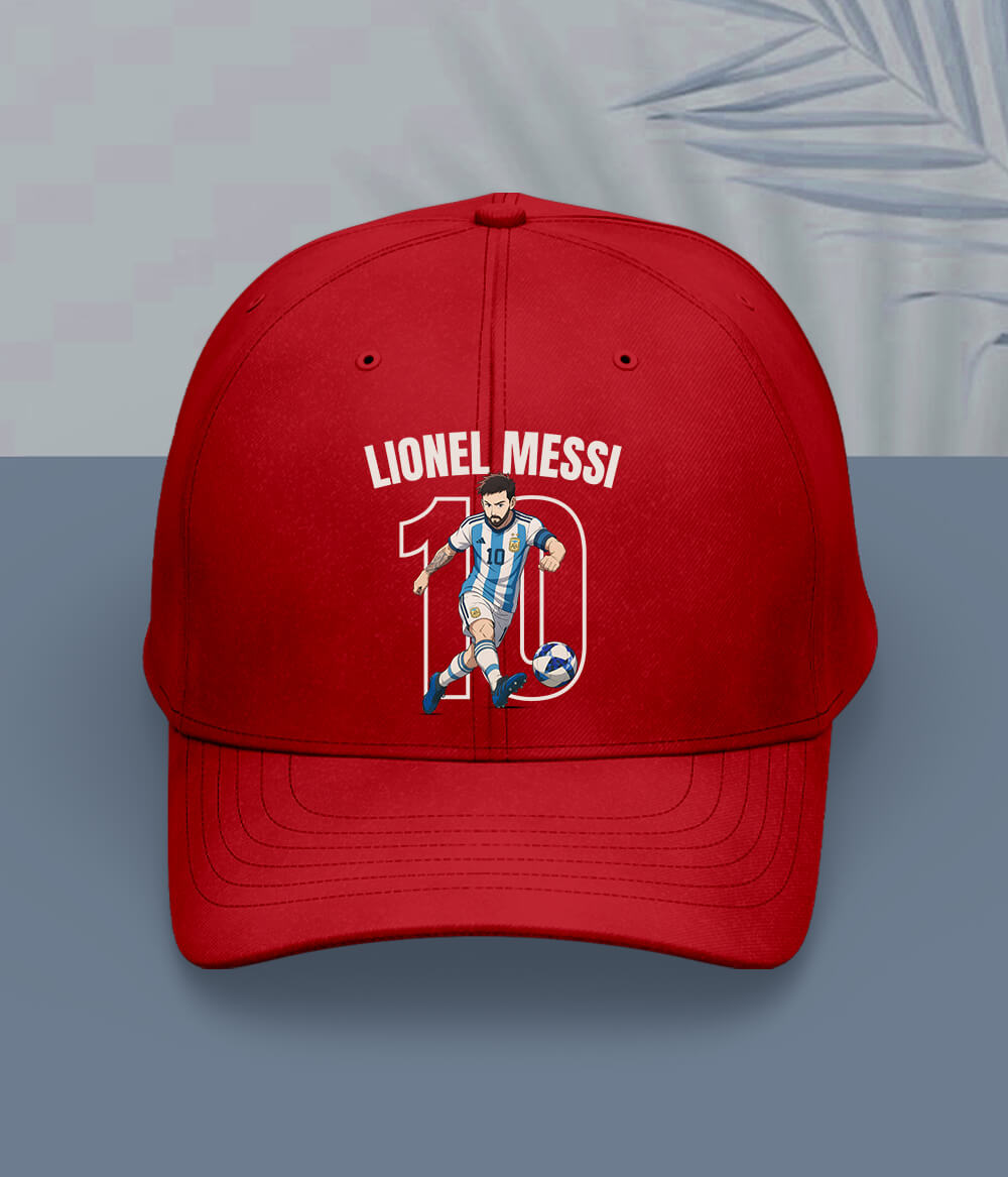 Lionel Messi Argentina Supporter Cap