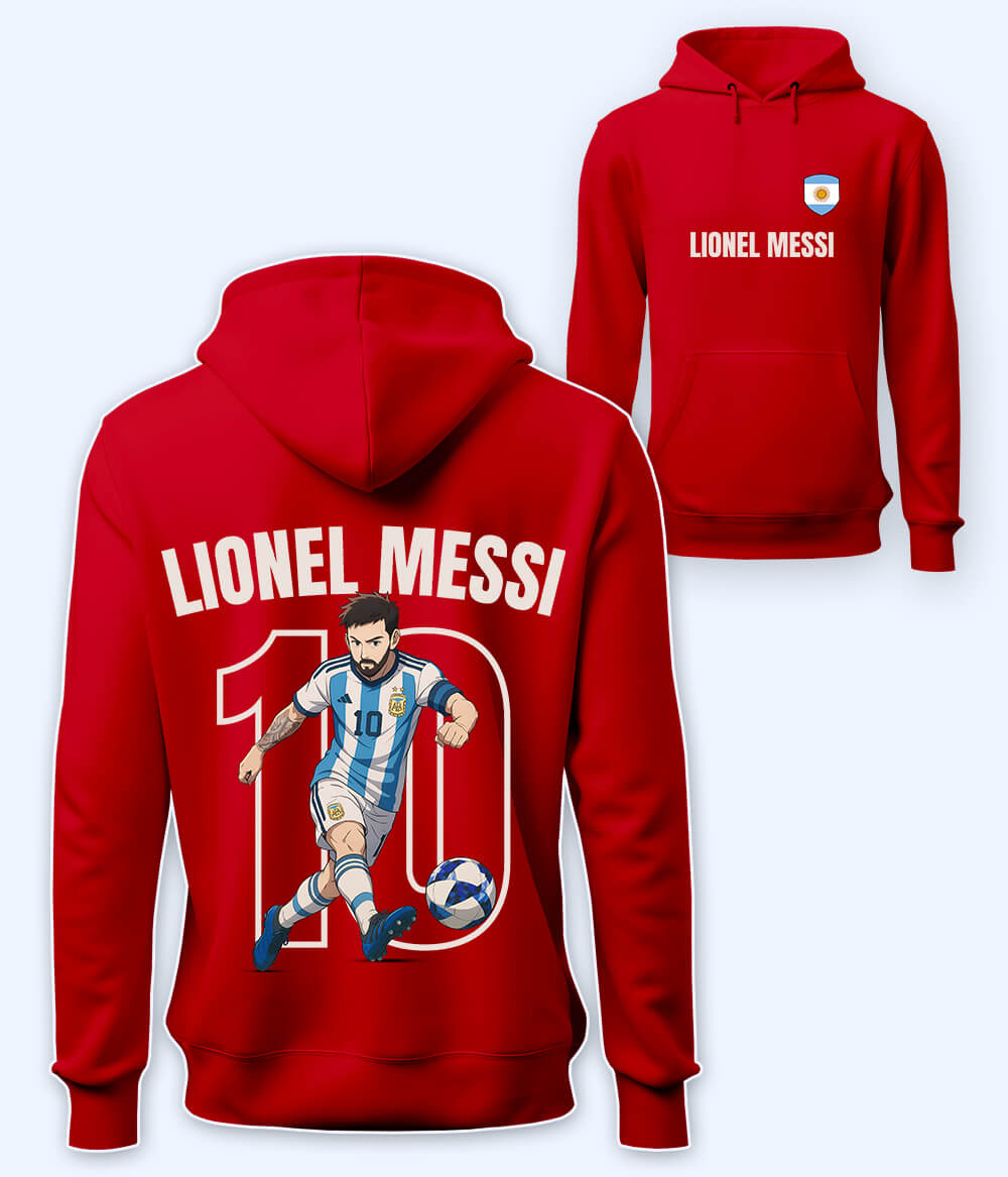 Lionel Messi FIFA World Cup Football Hoodie