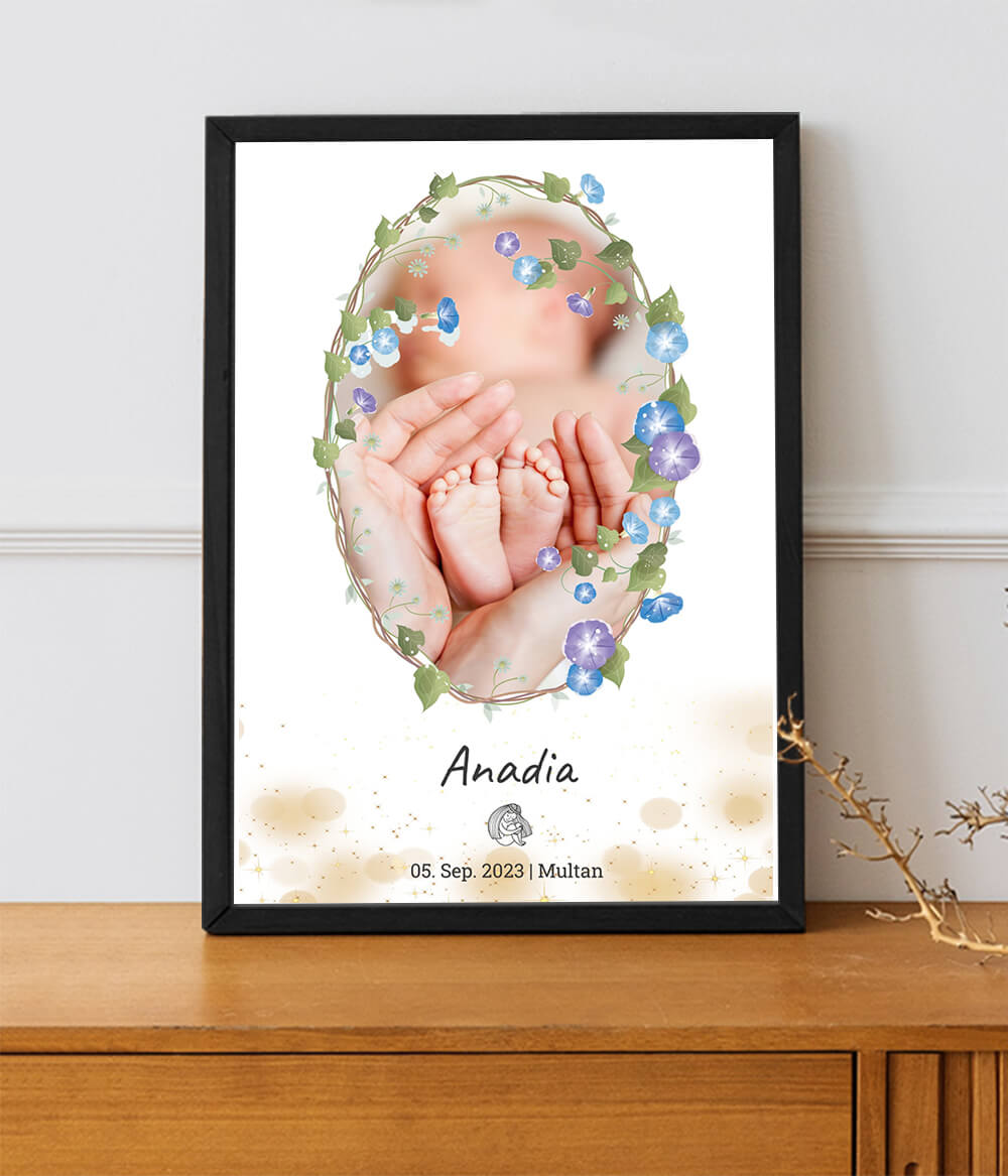 Little Miracle Footprints Frame