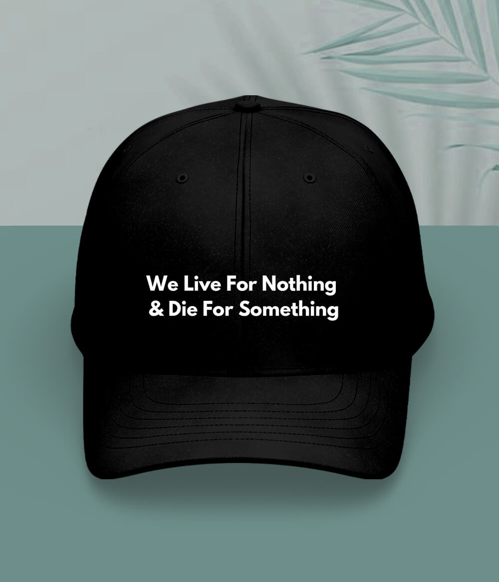 Black Live and Die Cap