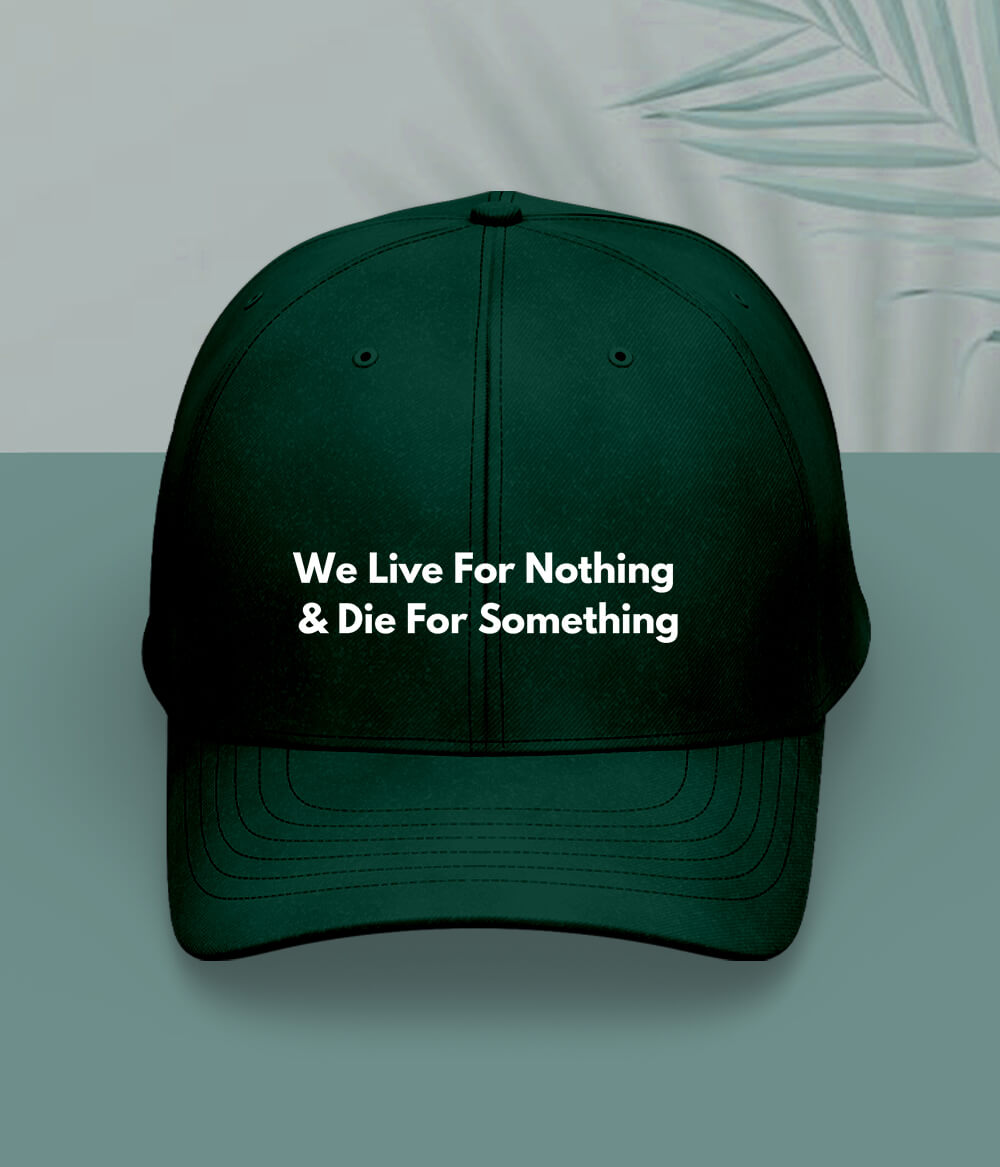 Green Live and Die Cap