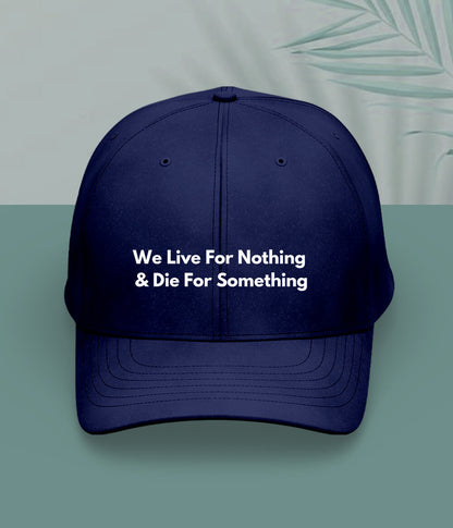 Navy Live and Die Cap