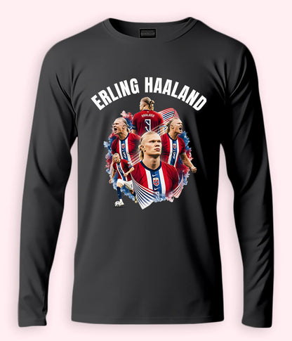 Long Sleeve Erling Haaland Norway Football Shirt