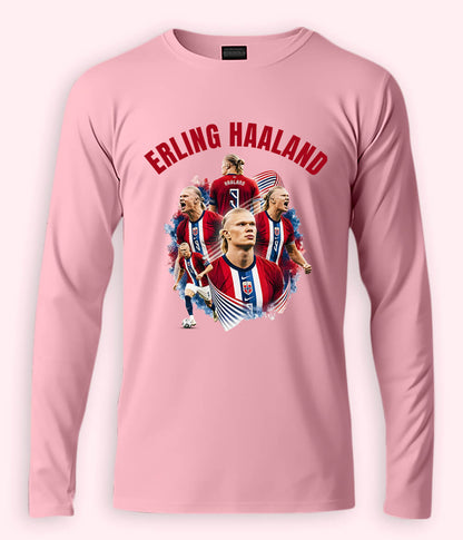 Long Sleeve Erling Haaland Norway Football Shirt