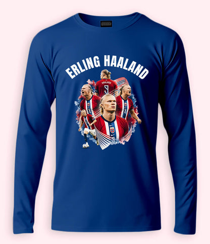 Long Sleeve Erling Haaland Norway Football Shirt