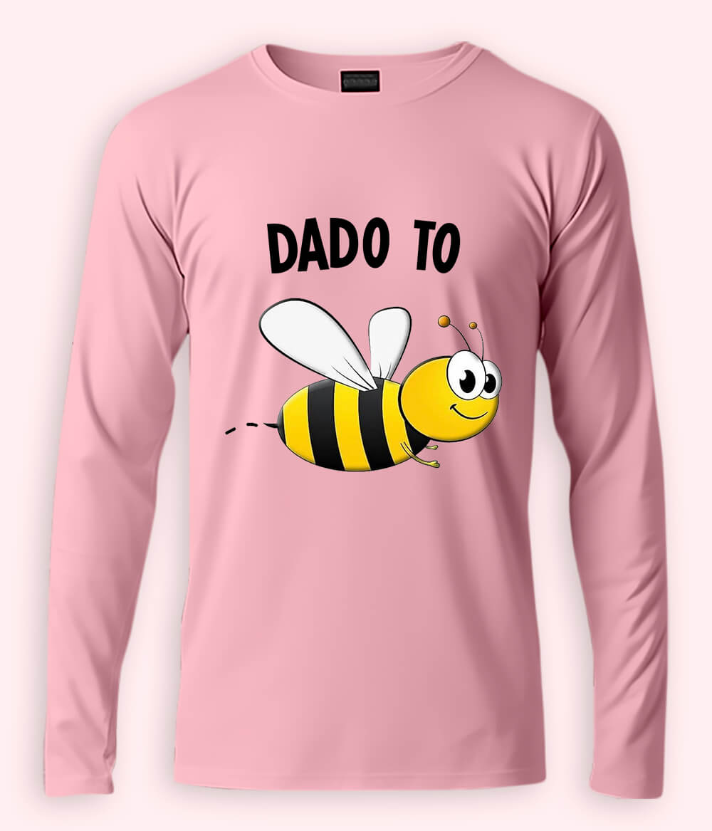 Light Pink Long Sleeve Grandma T-Shirt