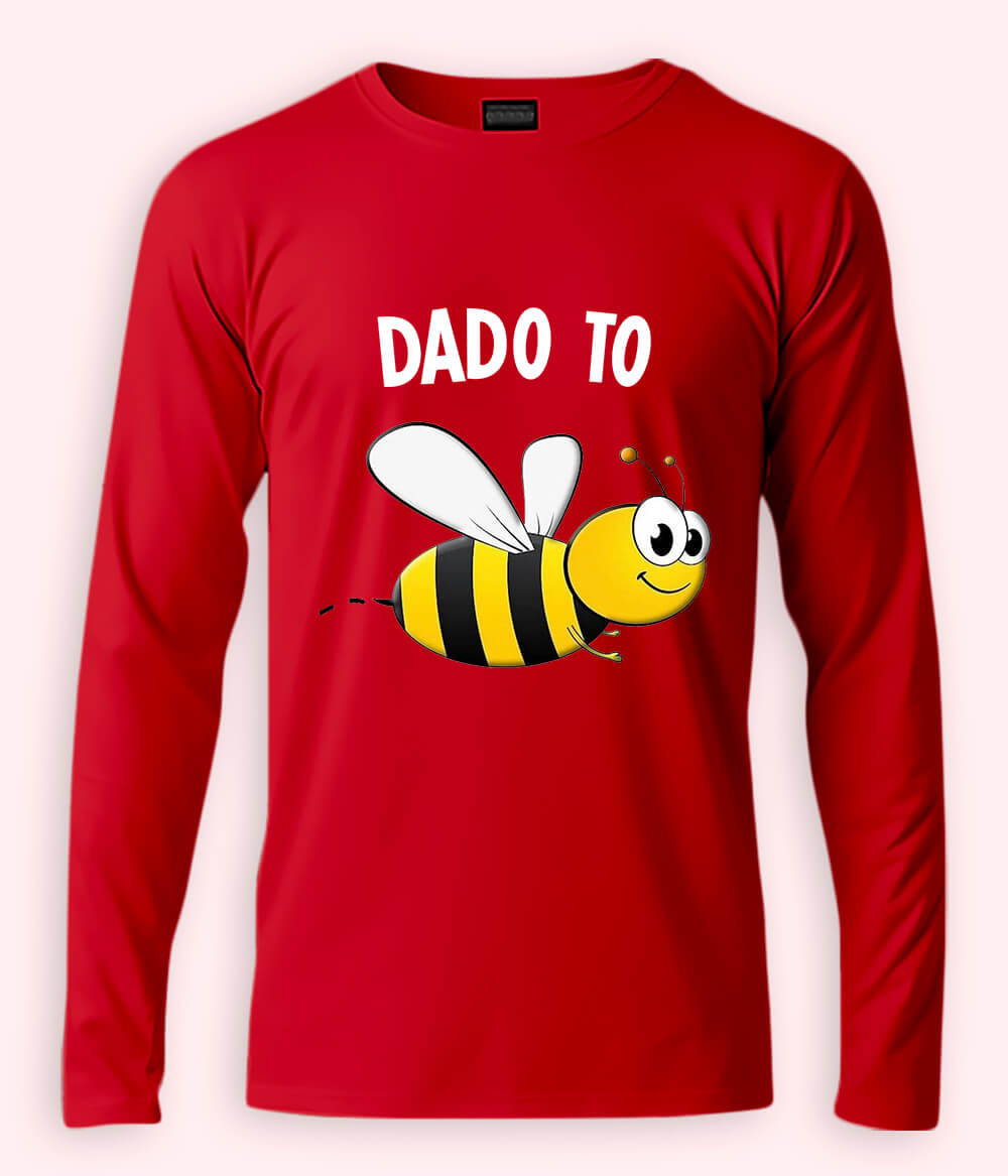 Red Long Sleeve Grandma T-Shirt
