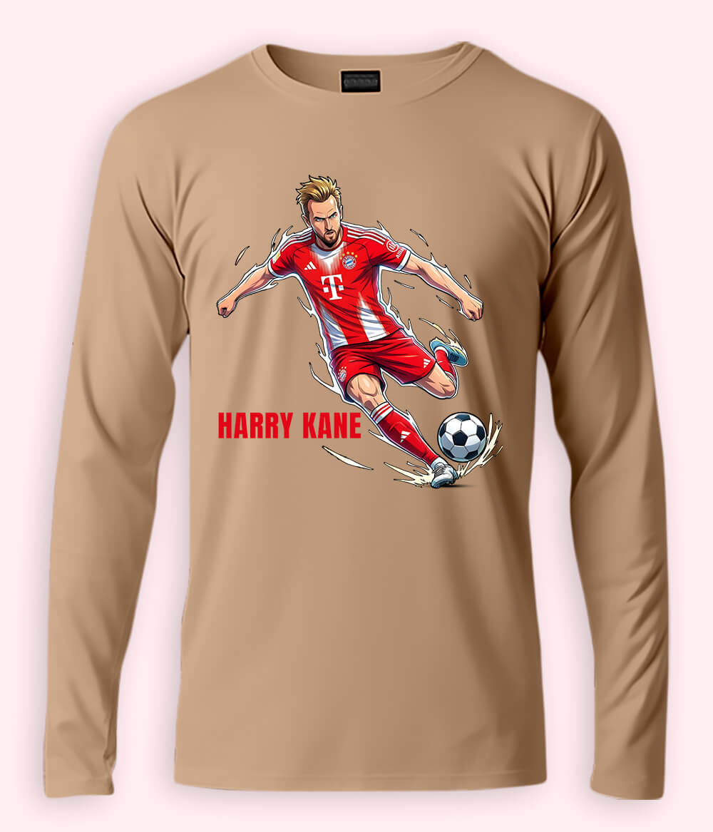 Long Sleeve Harry Kane Bundesliga Fan T-Shirt