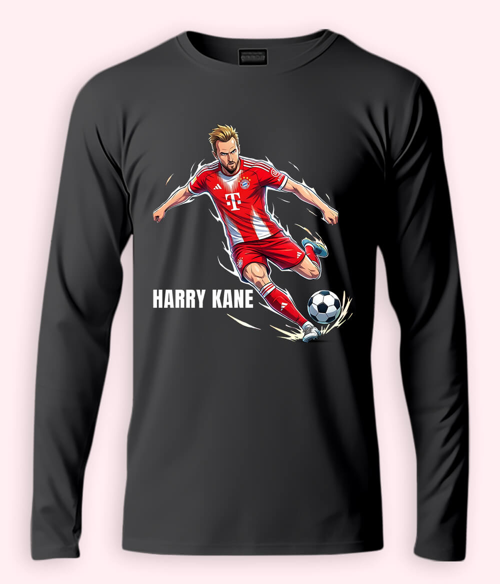 Long Sleeve Harry Kane Bundesliga Fan T-Shirt