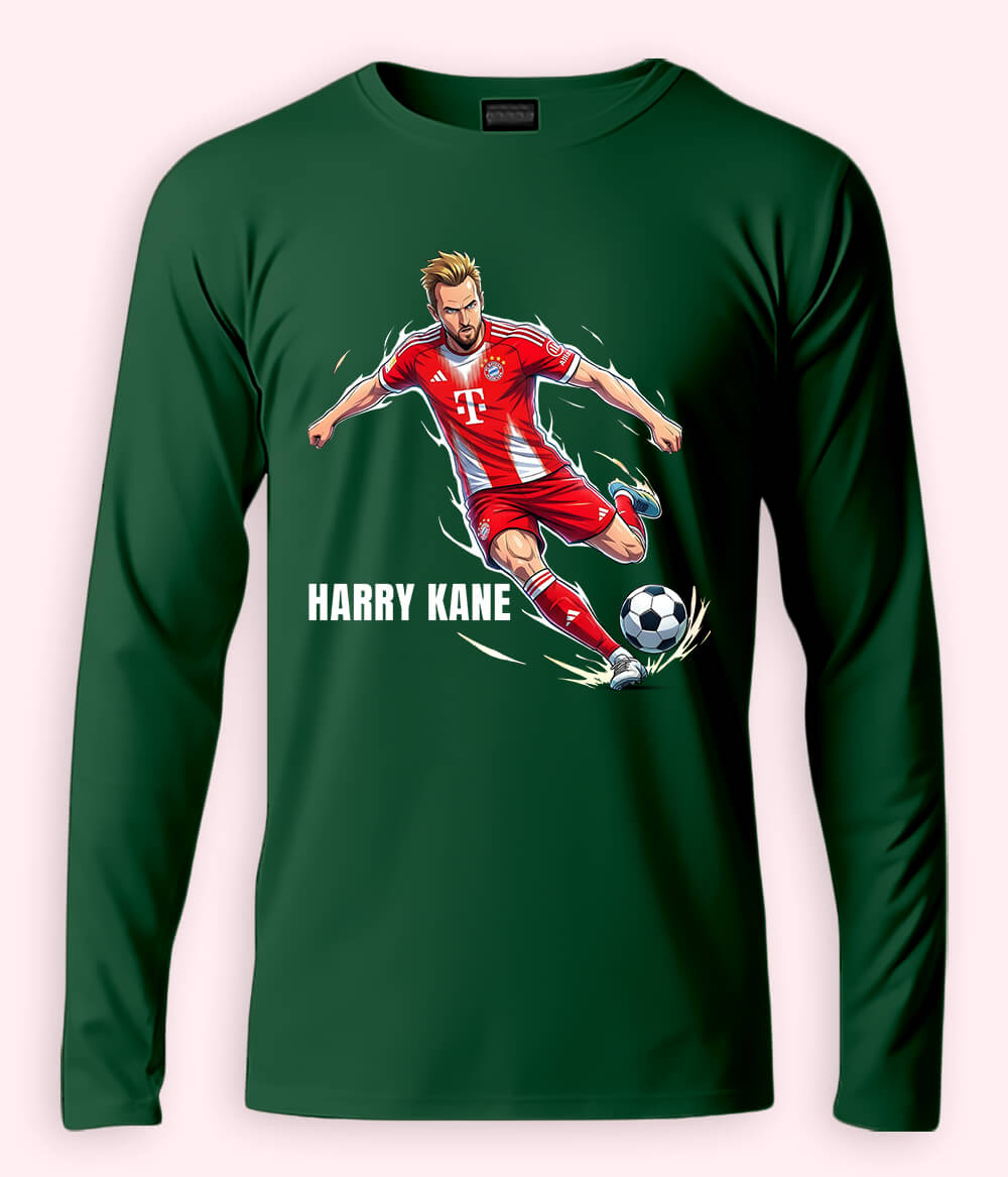 Long Sleeve Harry Kane Bundesliga Fan T-Shirt