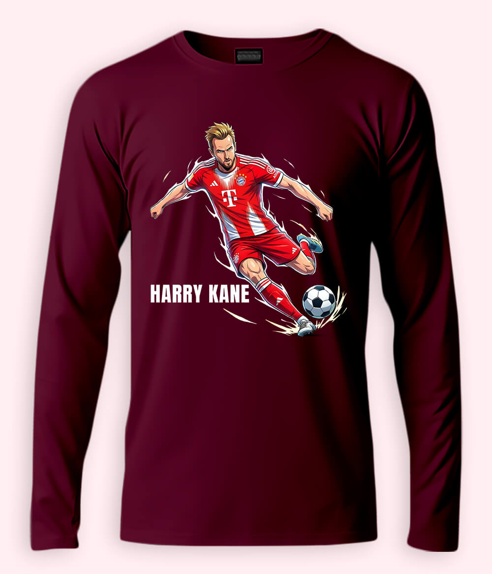 Long Sleeve Harry Kane Bundesliga Fan T-Shirt