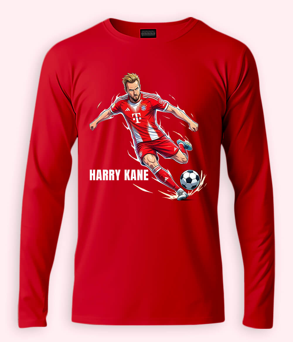Long Sleeve Harry Kane Bundesliga Fan T-Shirt