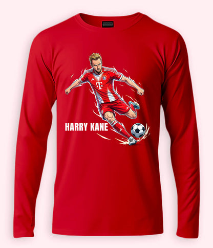 Long Sleeve Harry Kane Bundesliga Fan T-Shirt