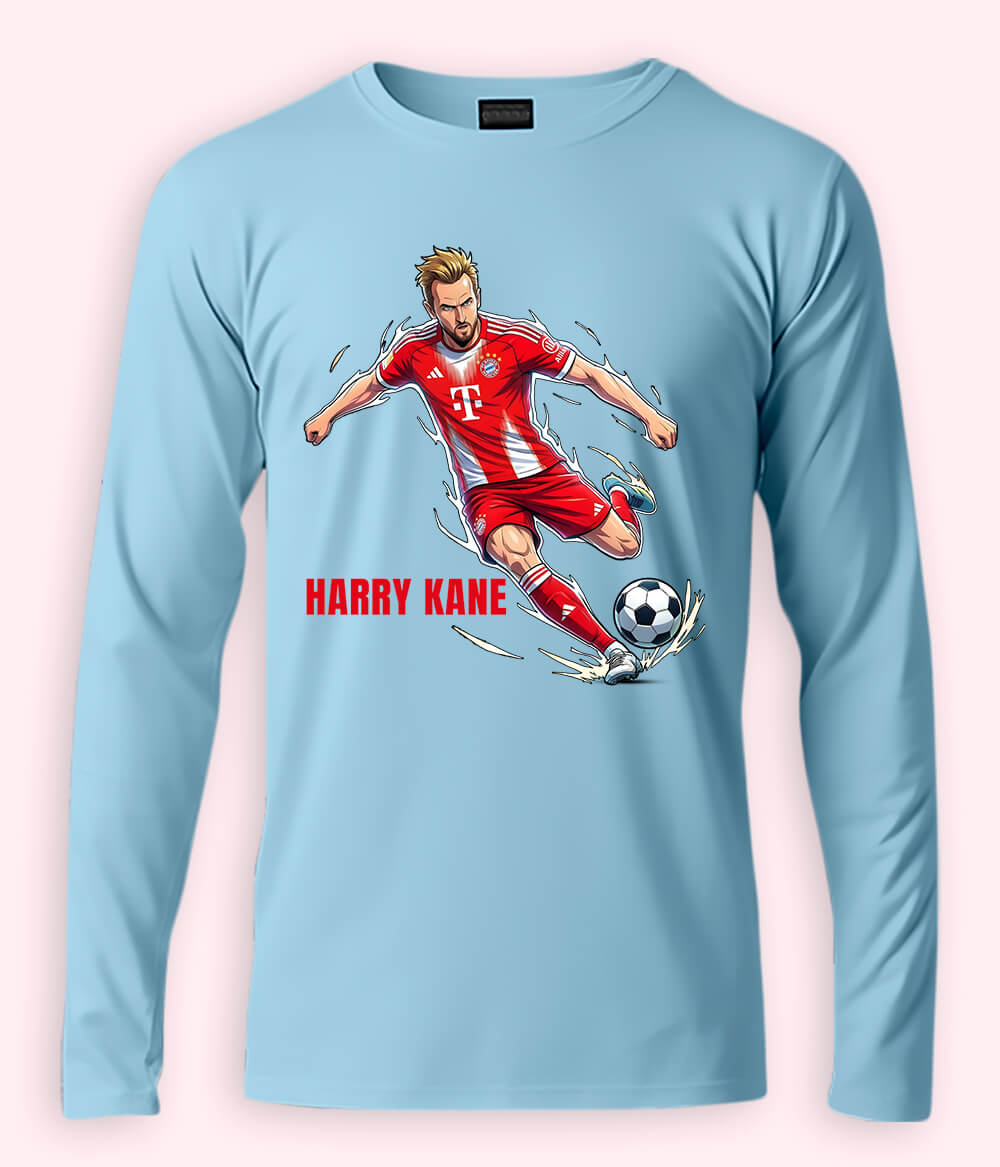 Long Sleeve Harry Kane Bundesliga Fan T-Shirt