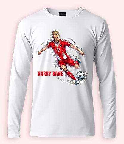 Long Sleeve Harry Kane Bundesliga Fan T-Shirt