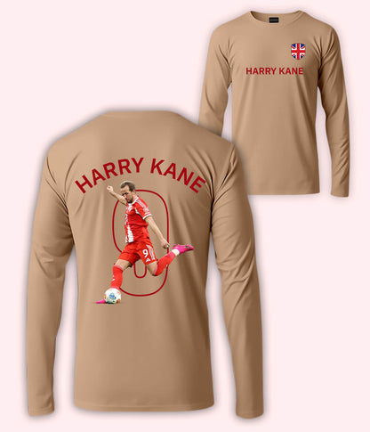 Long Sleeve Harry Kane England Football T-Shirt