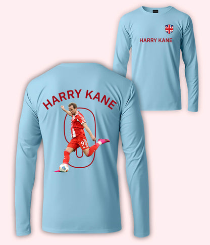 Long Sleeve Harry Kane England Football T-Shirt