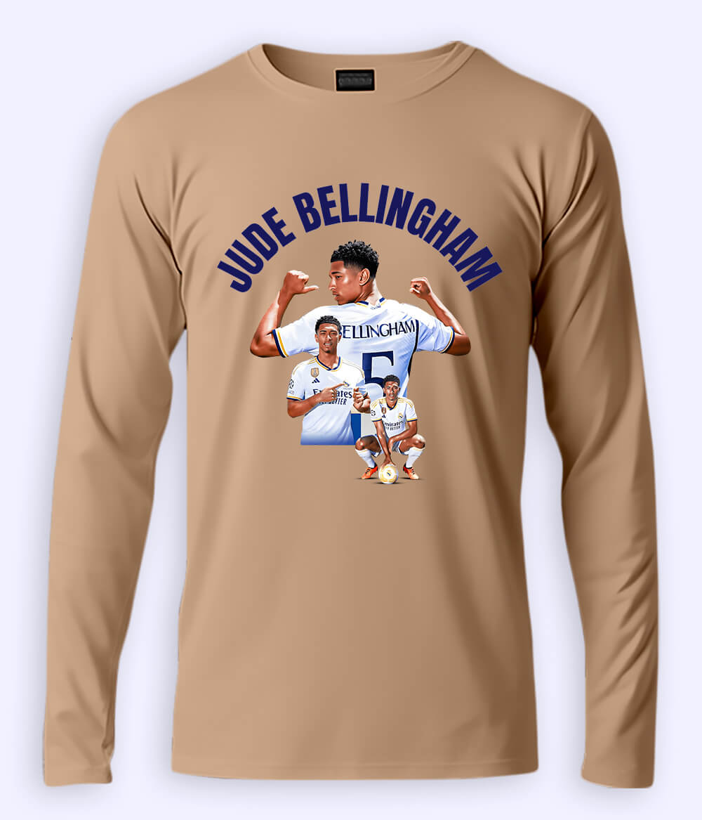 Long Sleeve Jude Bellingham La Liga Graphic T-Shirt