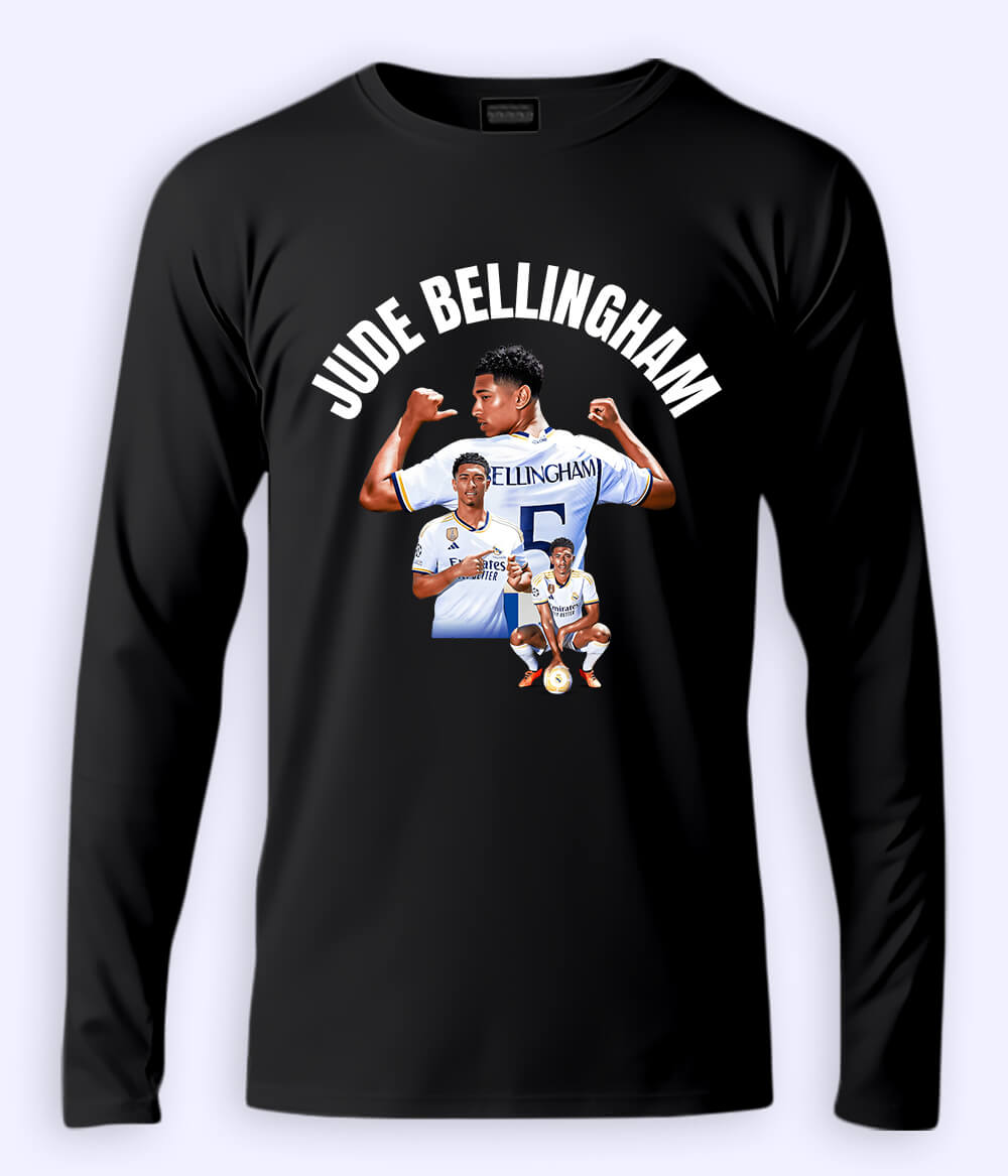 Long Sleeve Jude Bellingham La Liga Graphic T-Shirt