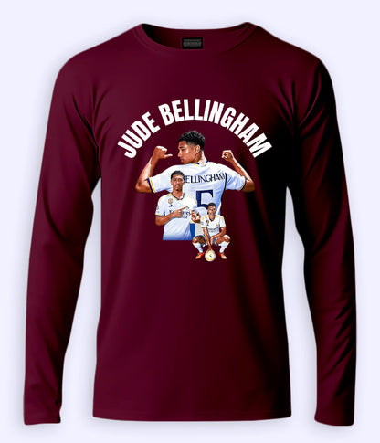 Long Sleeve Jude Bellingham La Liga Graphic T-Shirt