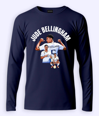 Long Sleeve Jude Bellingham La Liga Graphic T-Shirt