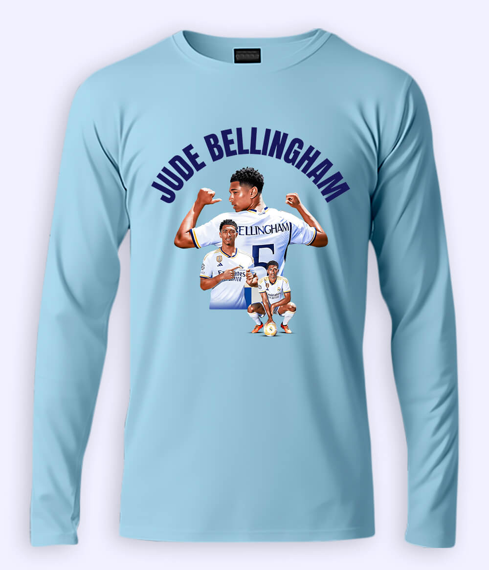 Long Sleeve Jude Bellingham La Liga Graphic T-Shirt