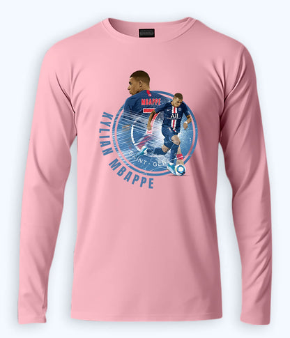 Long Sleeve Kylian Mbappé Ligue 1 Graphic T-Shirt