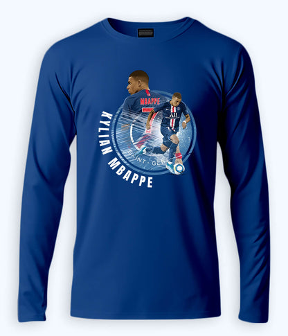 Long Sleeve Kylian Mbappé Ligue 1 Graphic T-Shirt