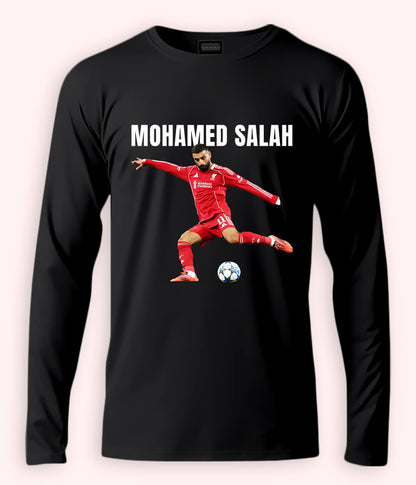 Long Sleeve Mohamed Salah Egypt Football T-Shirt