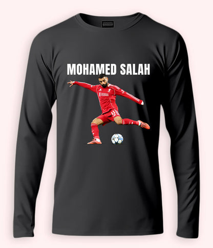 Long Sleeve Mohamed Salah Egypt Football T-Shirt