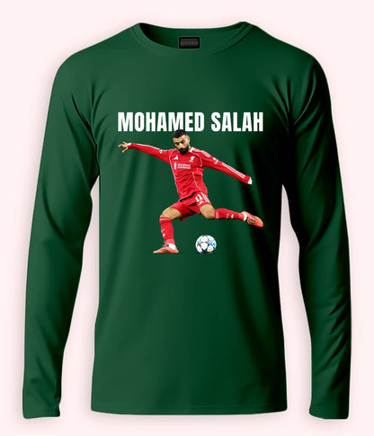 Long Sleeve Mohamed Salah Egypt Football T-Shirt