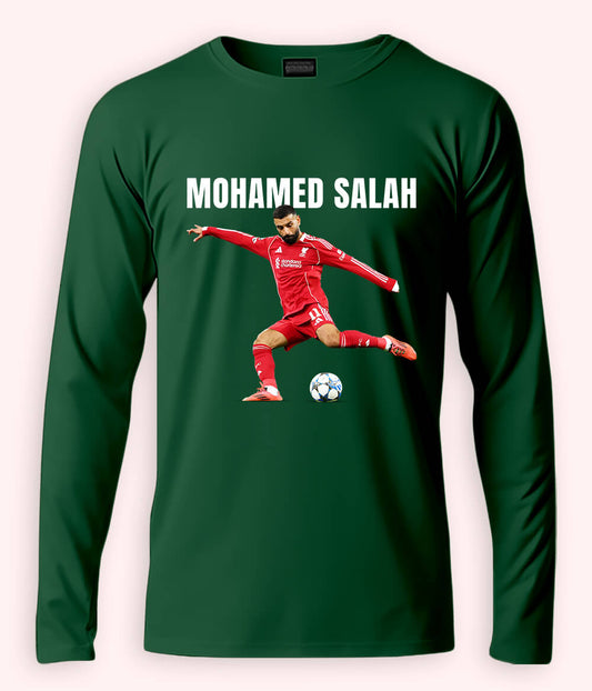 Long Sleeve Mohamed Salah Egypt Football T-Shirt