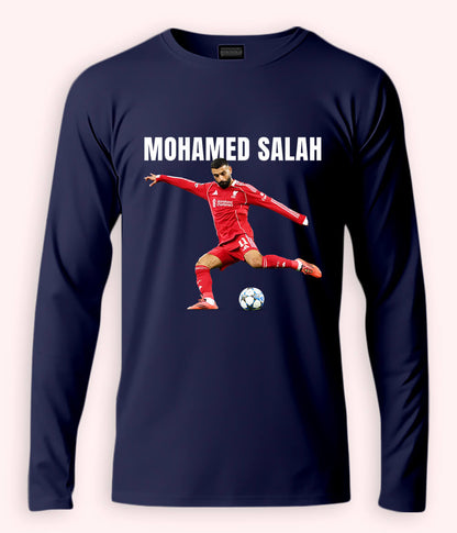 Long Sleeve Mohamed Salah Egypt Football T-Shirt