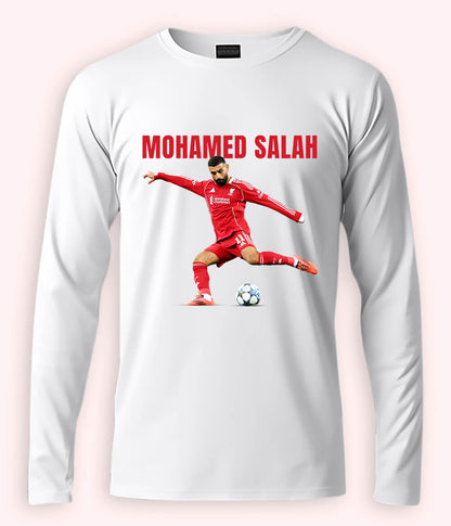 Long Sleeve Mohamed Salah Egypt Football T-Shirt