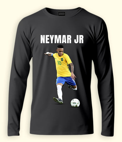 Long Sleeve Neymar Jr Brazil National Team T-Shirt