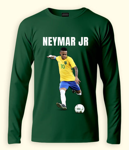 Long Sleeve Neymar Jr Brazil National Team T-Shirt