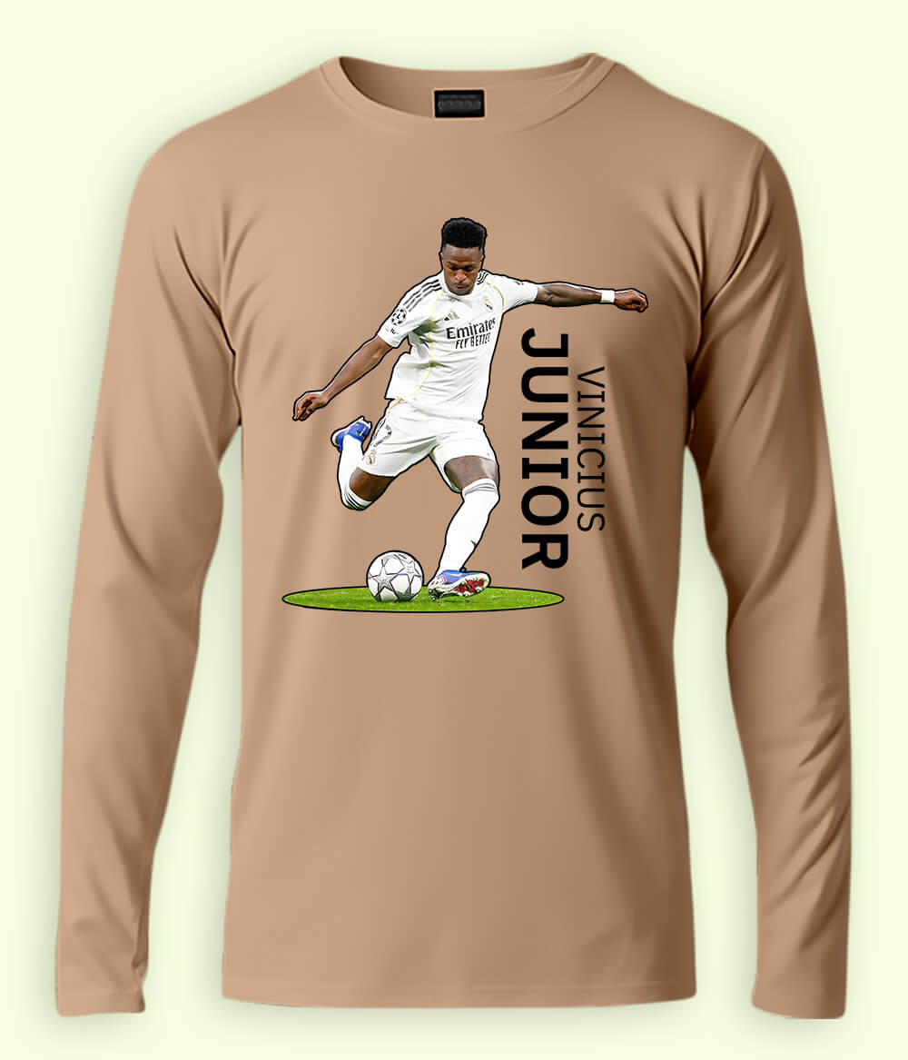 Long Sleeve Vinícius Júnior La Liga Graphic T-Shirt