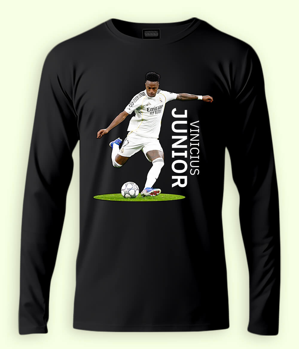 Long Sleeve Vinícius Júnior La Liga Graphic T-Shirt