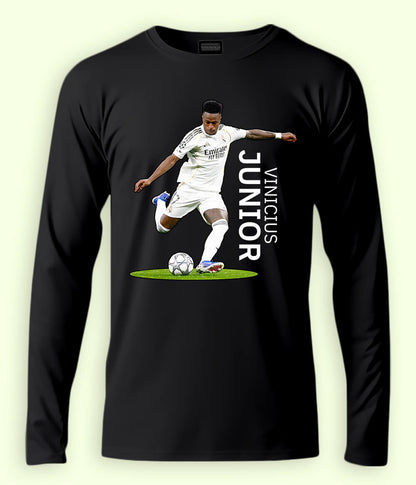 Long Sleeve Vinícius Júnior La Liga Graphic T-Shirt