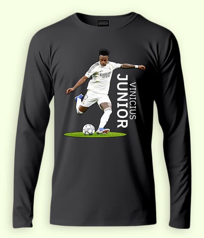Long Sleeve Vinícius Júnior La Liga Graphic T-Shirt