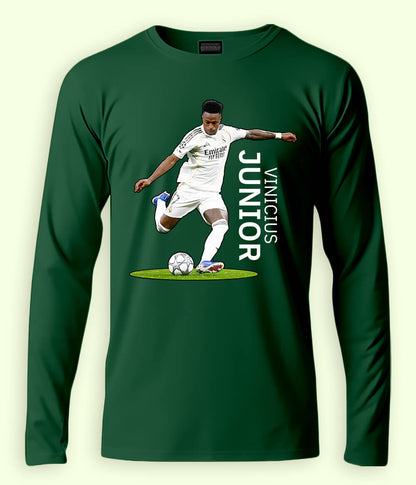 Long Sleeve Vinícius Júnior La Liga Graphic T-Shirt