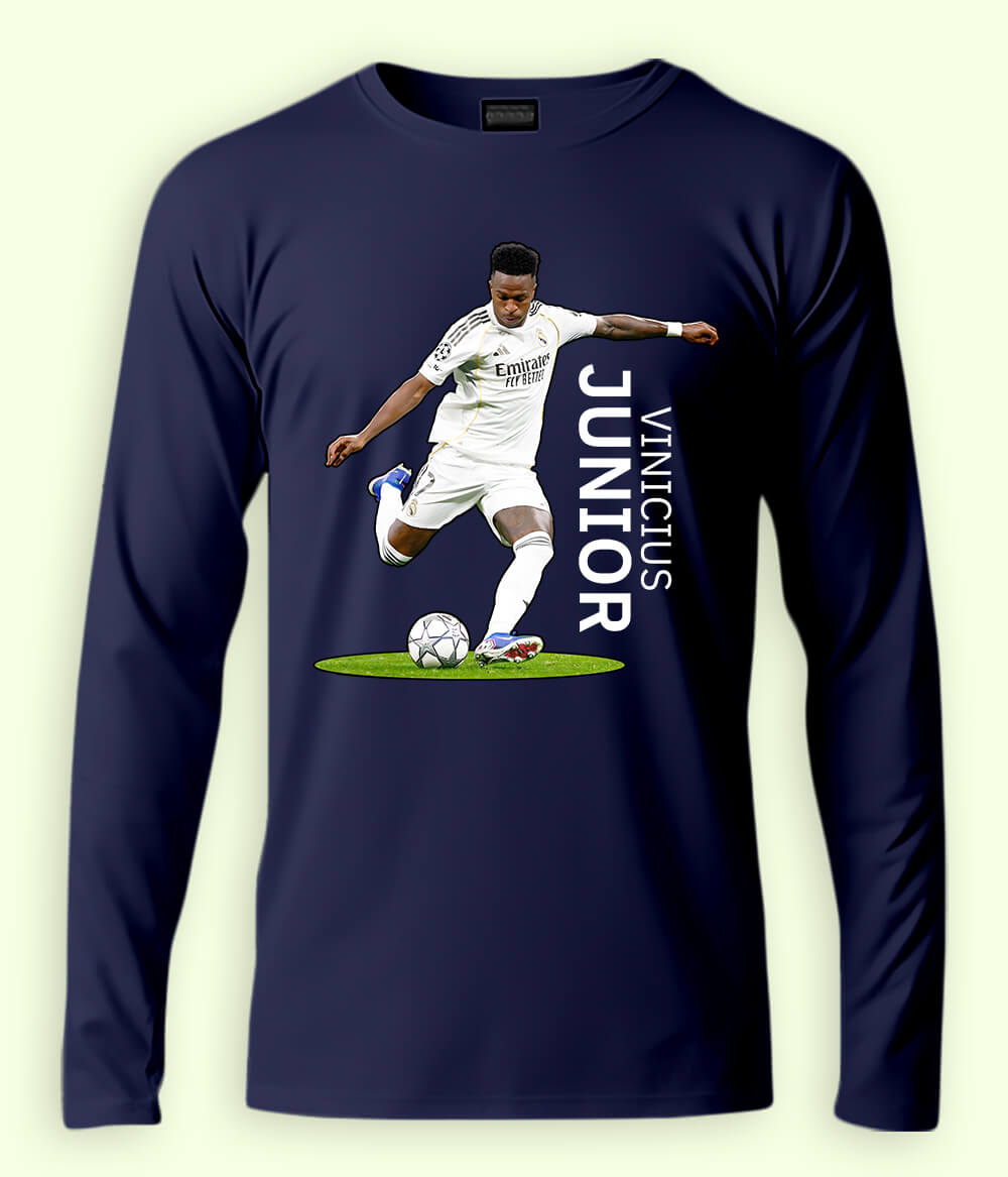 Long Sleeve Vinícius Júnior La Liga Graphic T-Shirt