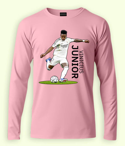 Long Sleeve Vinícius Júnior La Liga Graphic T-Shirt