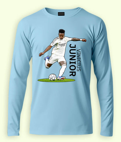 Long Sleeve Vinícius Júnior La Liga Graphic T-Shirt