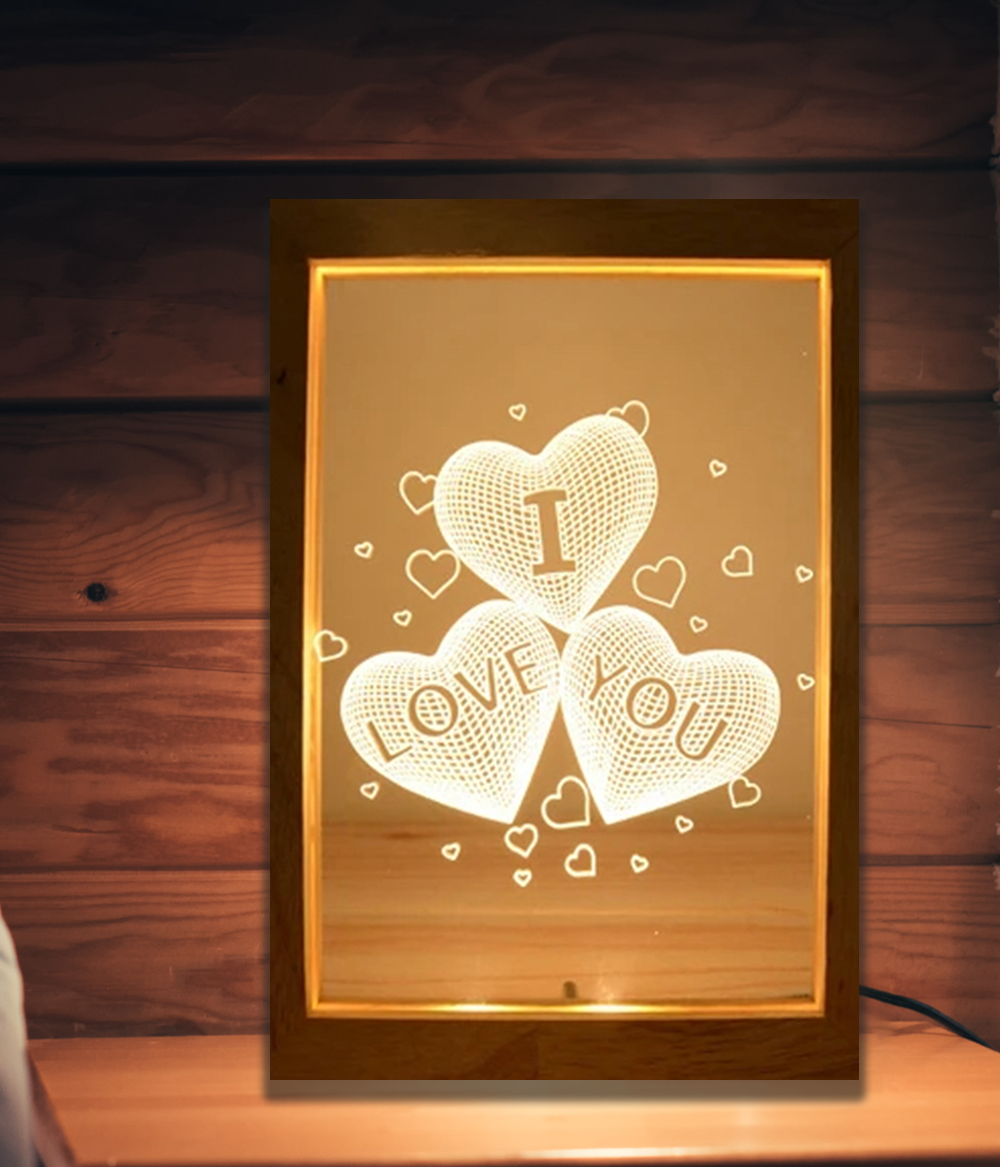 I Love You Night Lamp | 3D Lamp