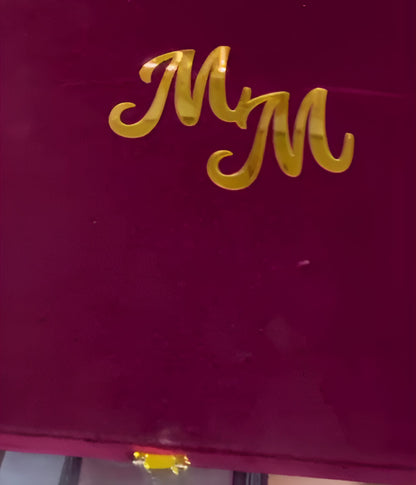 Luxury Acrylic Nikkah Book with Pen and Box Set