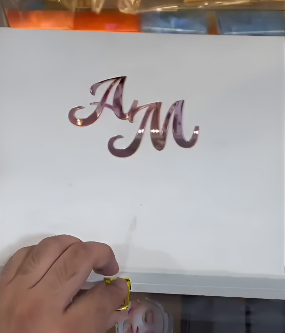 Luxury Acrylic Nikkah Book with Pen and Box Set