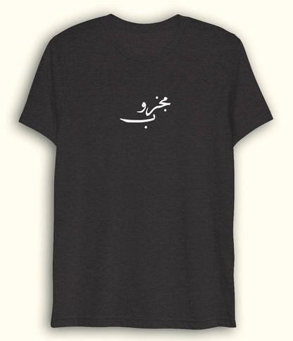 Majzoob Urdu Dri Fit T-Shirt (Unisex) – Light Sufi Tee 